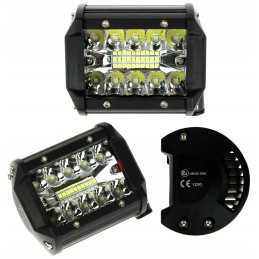 Darbinė lempa 20 LED panelė 60w Cree 12v 24v