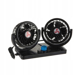 Dvigubas rotacinis ventiliatorius 24v 13w