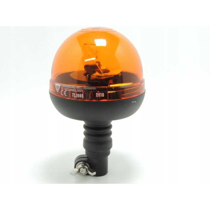 H1 blykstės lemputė ant sėdynės stulpo