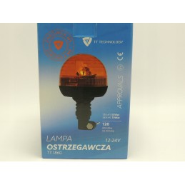 H1 blykstės lemputė ant sėdynės stulpo