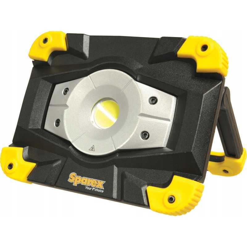 LED lempa 1600 liumenų su baterija ir maitinimo bloku