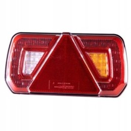 Galinis žibintas 32 LED 12 24v su trikampiu dešiniuoju L1832