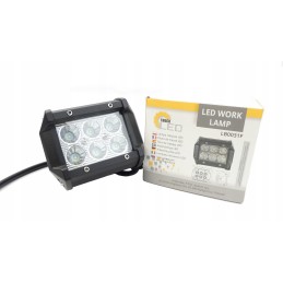 Halogeninė darbo lempa 6led 18w 1800lm 4x4