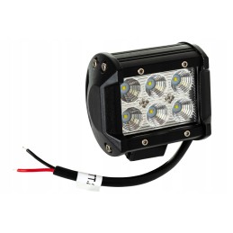 Halogeninė darbo lempa 6led 18w 1800lm 4x4