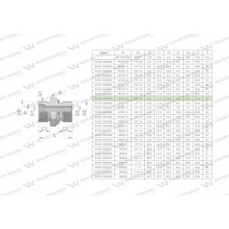 Hidraulinė jungtis bb xge m16x1 5 10l x 3 8