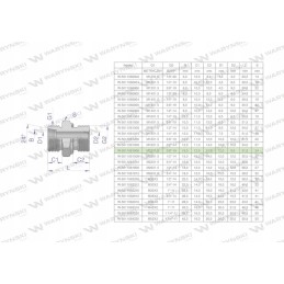 Hidraulinė jungtis bb xge m22x1 5 15l x 3 8