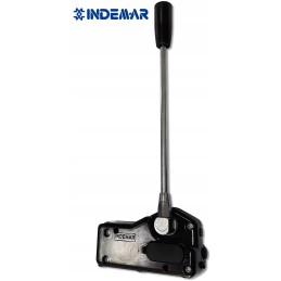 Vairasvirtės svirtis su vienu trosu ant šakės