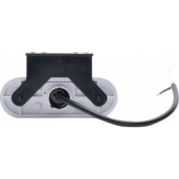 Stačiakampė LED markerinė lempa 12 24v su laidu