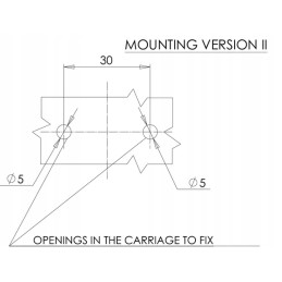 Stačiakampė LED markerinė lempa 12 24v su laidu