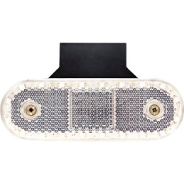 Stačiakampė LED markerinė lempa 12 24v su laidu