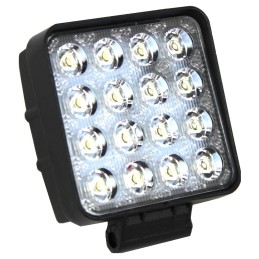 LED darbo lempa 16 led homol ce 12v 24v stiprus
