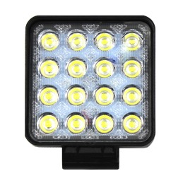 LED darbo lempa 16 led homol ce 12v 24v stiprus
