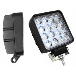 LED darbo lempa 16 led homol ce 12v 24v stiprus