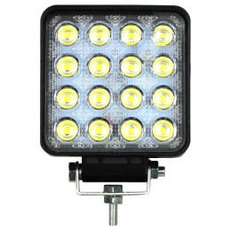 LED darbo lempa 16 led homol ce 12v 24v stiprus