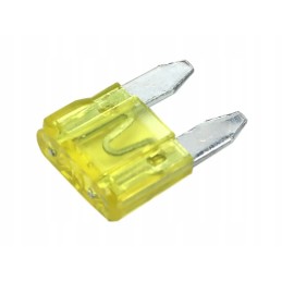 Mini plokštelinis saugiklis 20, pakuotėje 10 vnt