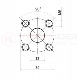 Siurblio jungtis 3 8 35mm hidroliderio tipas