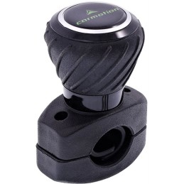 Universali vairo rankenėlė su rutuliniais guoliais, juoda