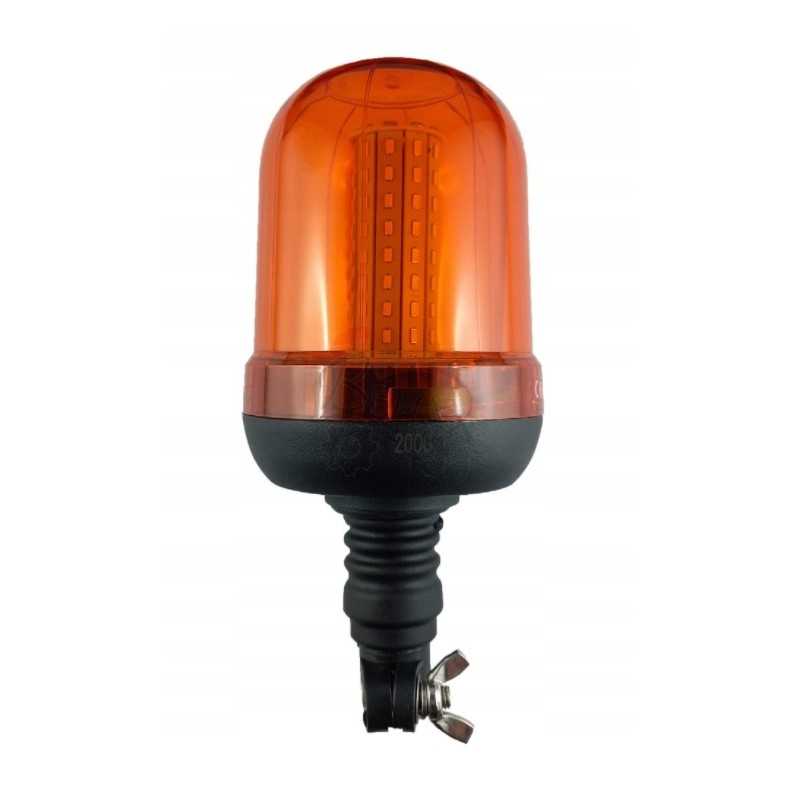 LED blykstės įspėjamoji lemputė su 3 funkcijomis