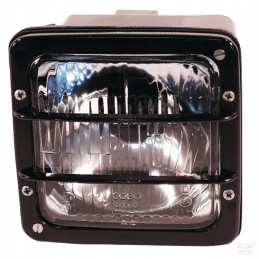 Kvadratinis atšvaitas, skaidrus, 140x112x112 mm