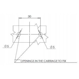 Kvadratinė LED markerinė lempa 12 24v su laidu