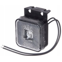 Kvadratinė LED markerinė lempa 12 24v su laidu