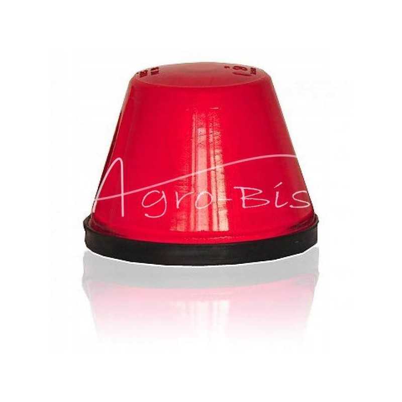 Raudonas aukštas galinis gabaritinis žibintas ro priekabai