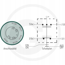 Deutz Fahr valytuvo jungiklis 01177149