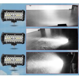 2 x halogeninių LED darbo lempų rinkinys 120w 12 24v