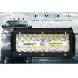 2 x halogeninių LED darbo lempų rinkinys 120w 12 24v