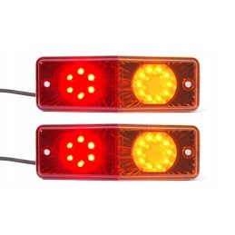 Kombinuotas traktoriaus traktoriaus galinis LED žibintas