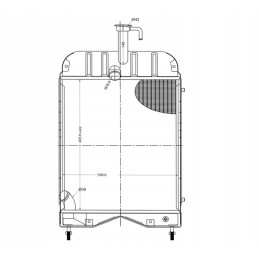 Ursus 2812 3512 3514 varinis vandens aušintuvas