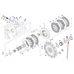 X530006946000 išorinis žiedas, 68 x 2 5