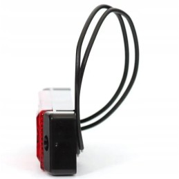 Stačiakampė LED markerinė lempa 12 24v su laidu