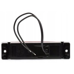 Stačiakampė LED markerinė lempa 12 24v su laidu