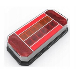 Kombinuotas galinis žibintas 24LED kairysis, 3 funkcijos, 12 24v