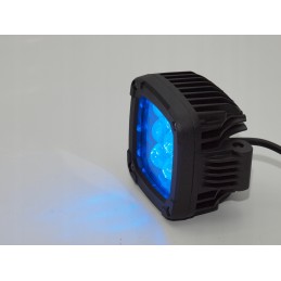 Mėlyna LED darbinė lemputė purkštuvo sijos