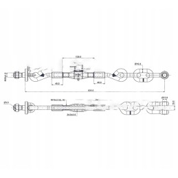 Aukščiausios kokybės sustiprinta šoninė grandinė zetor 5211 72