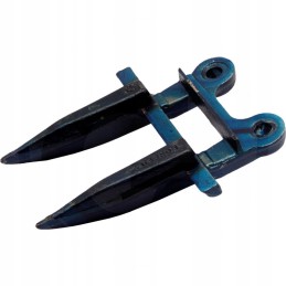 Dvigubas durtuvas laverd l peiliui su grioveliu viršumi