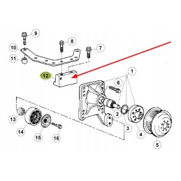 6005022779 ventiliatoriaus laikiklis