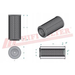 Oro filtro hifi filtras sa 14016