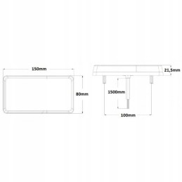 LED galinis kombinuotas žibintas ursus c 330 c 360 zetor