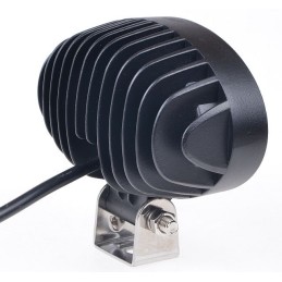 Ovali LED darbo lempa 24w 12v 24v ekskavatoriaus traktorius