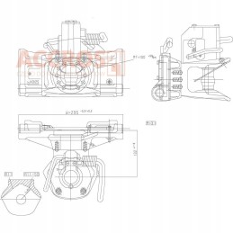 Rutulinis kablys K80 Scharmuller 325mm 82 4kn