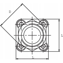 Siurblio tvirtinimo flanšas tipas gfv 15l gfv15l40 voss