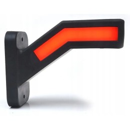 Priekinis, galinis ir dešinysis kairės pusės gabaritinis žibintas