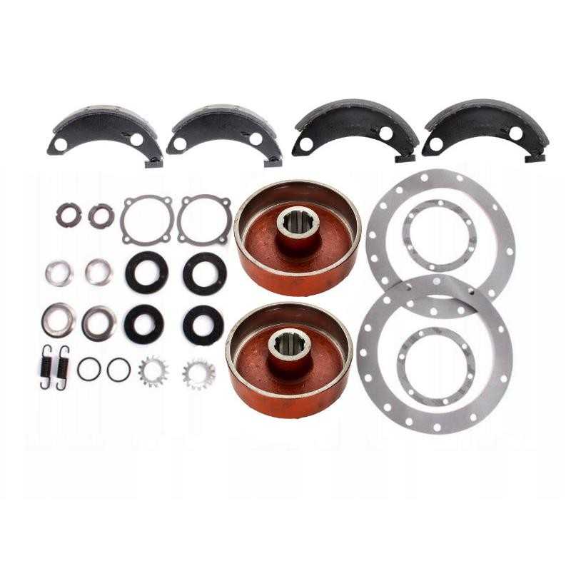 Stabdžių remonto komplektas Ursus C 330, keitimas