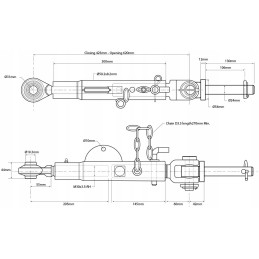 Stabilizatorius New Holland TM Fiat M Ford 60 5170360