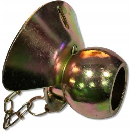 Kėlimo rankos rutulys 64x37x12 mm su flanšu