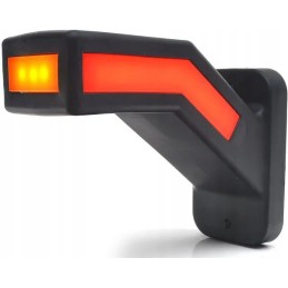 LED priekinis ir galinis gabaritinis žibintas ir kairysis gabaritinis žibintas