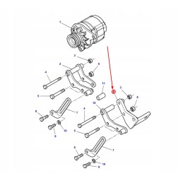 4287232m1 generatoriaus laikiklis